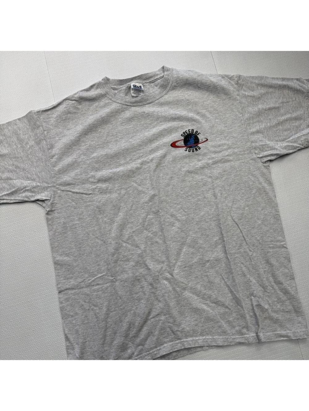 Vintage Speed of Sound Promo T-Shirt XL Gray Graphic Tee